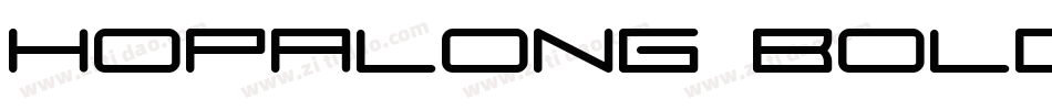 Hopalong Bold字体转换